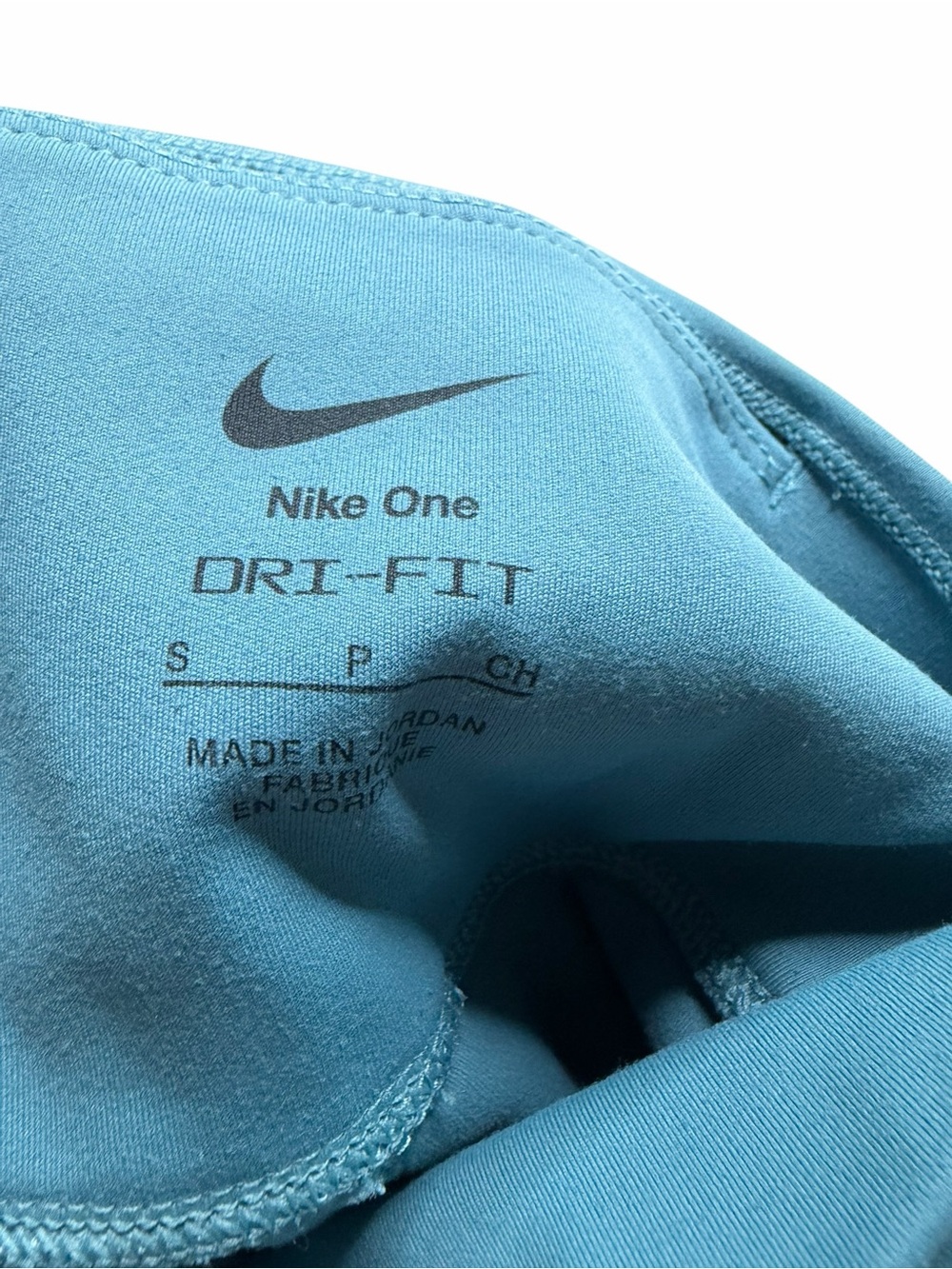 NIKE One Teal Blue Women's Workout Leggings Pockets Women's Size Small Gym Yoga - Picture 8 of 8